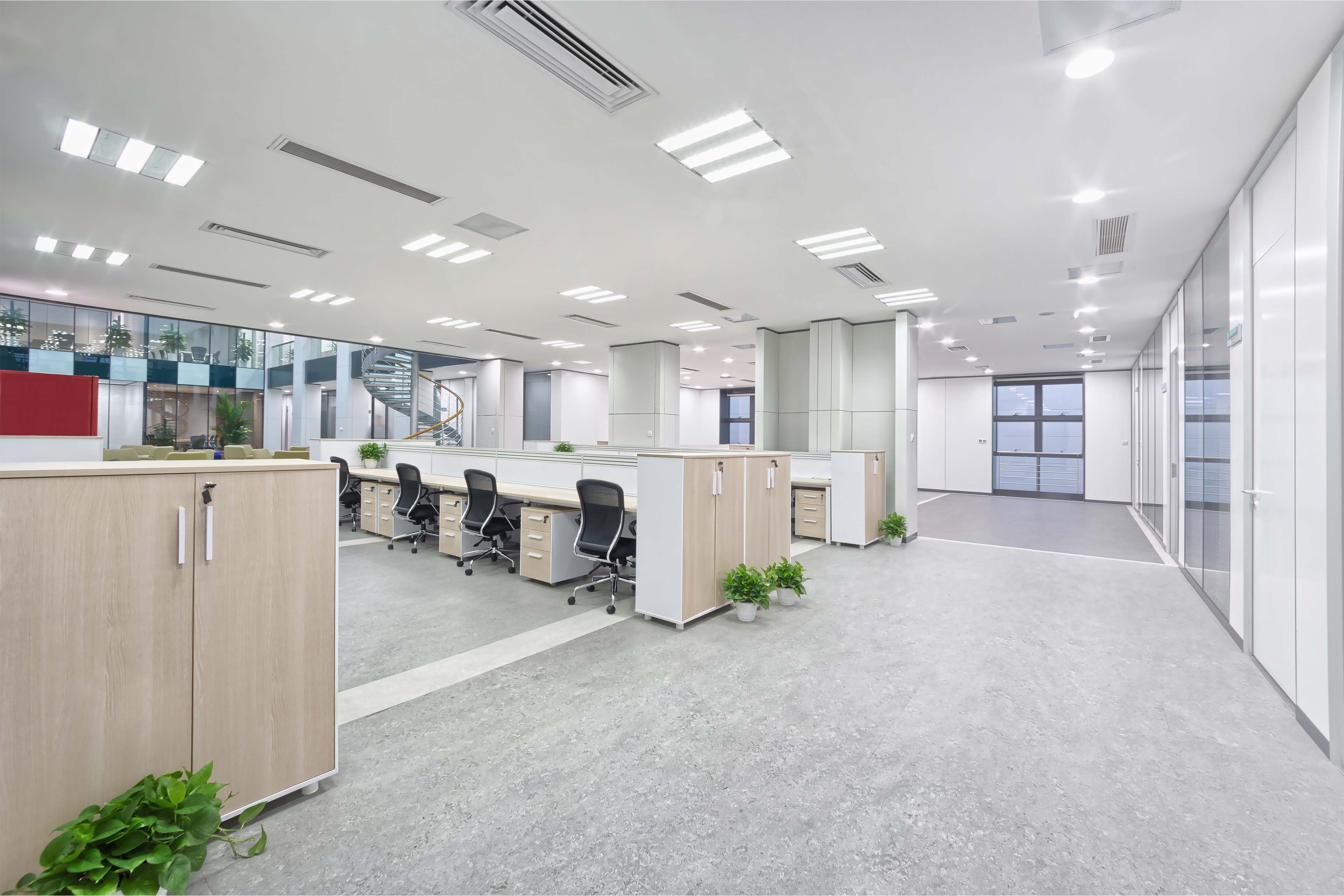 清掃の行き届いたオフィス