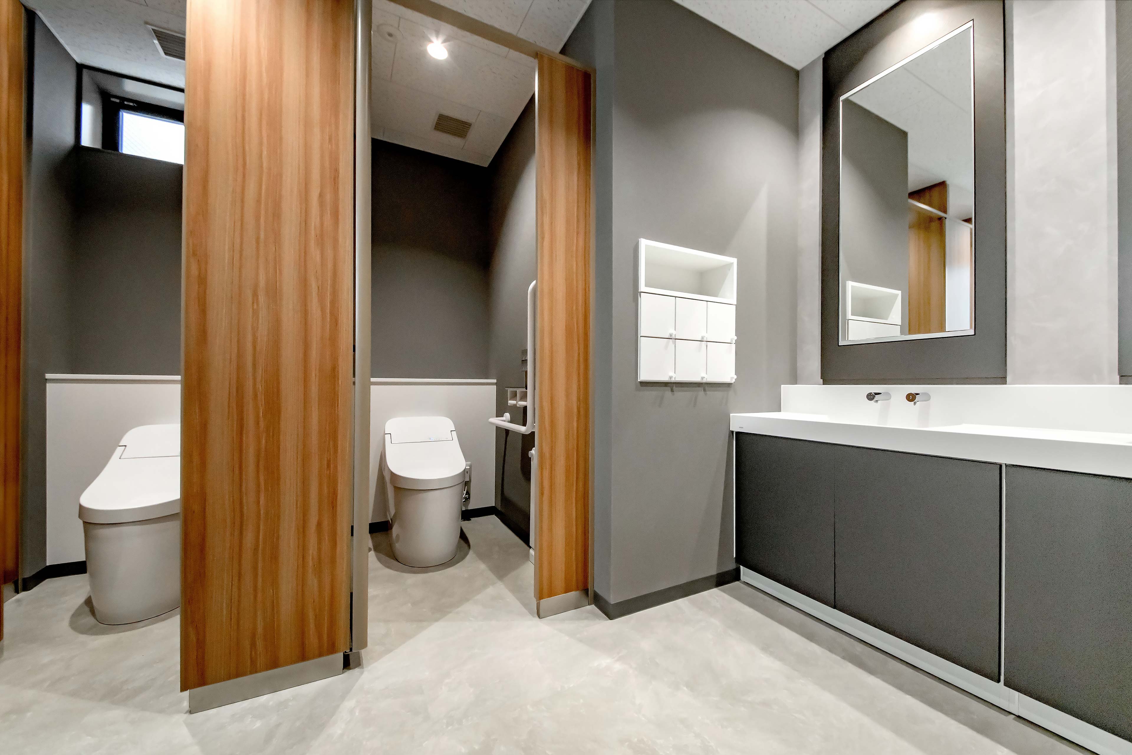 トイレ・水廻りの清掃も