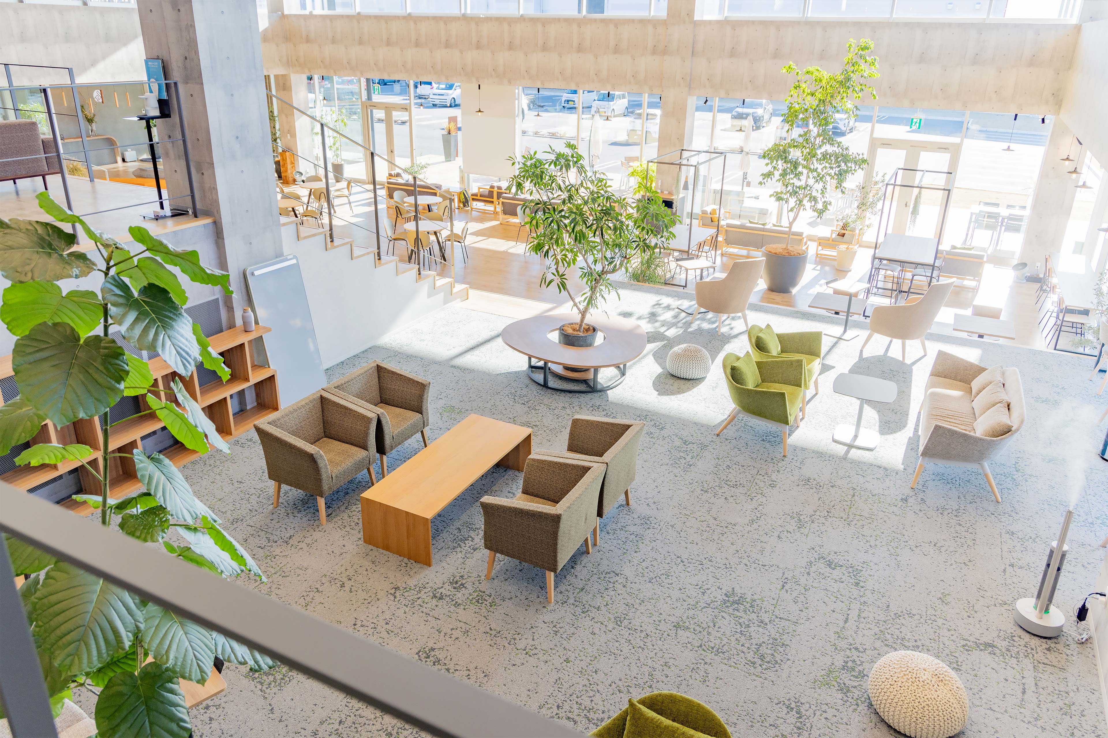 コワーキングスペースも清潔に保つ